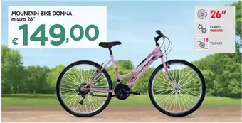 Bennet MOUNTAIN BIKE DONNA misura 26" offerta