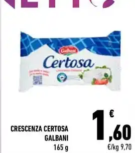 Conad City CRESCENZA CERTOSA GALBANI offerta