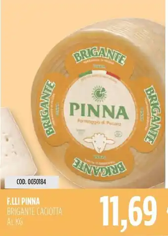 Carico Cash & Carry F.LLI PINNA BRIGANTE CACIOTTA offerta