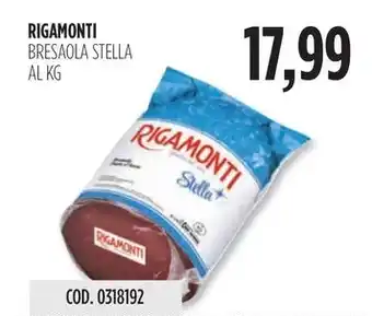 Carico Cash & Carry RIGAMONTI BRESAOLA STELLA offerta