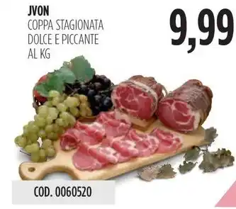 Carico Cash & Carry JVON COPPA STAGIONATA DOLCE E PICCANTE offerta