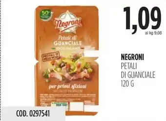 Carico Cash & Carry NEGRONI PETALI DI GUANCIALE 120 G offerta