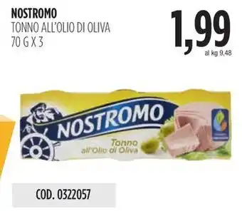 Carico Cash & Carry NOSTROMO TONNO ALL'OLIO DI OLIVA offerta