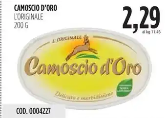 Carico Cash & Carry CAMOSCIO D'ORO L'ORIGINALE L'ORIGINALE 200 g offerta