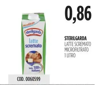 Carico Cash & Carry STERILGARDA LATTE SCREMATO MICROFILTRATO 1 LITRO offerta