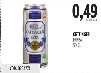 Carico Cash & Carry OETTINGER BIRRA 50 CL offerta