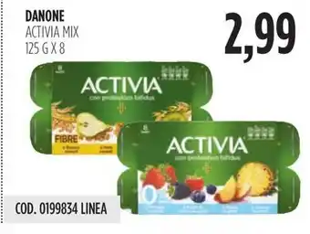 Carico Cash & Carry DANONE ACTIVIA MIX 125 GX8 offerta