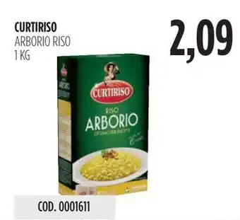 Carico Cash & Carry CURTIRISO ARBORIO RISO 1KG offerta