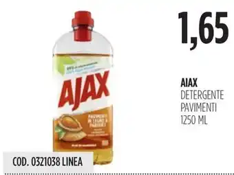 Carico Cash & Carry AIAX DETERGENTE PAVIMENTI 1250 ML offerta