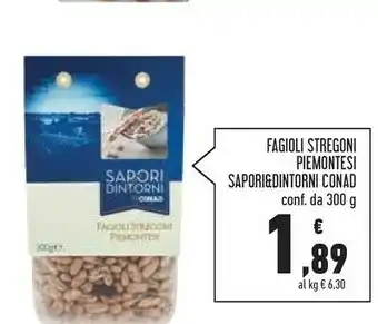 Conad Superstore Conad sapori&dintorni fagioli stregoni piemontesi offerta