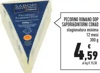 Conad Superstore Conad pecorino romano dop sapori & dintorni offerta