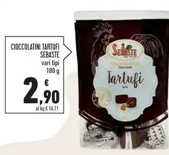 Conad Superstore Cioccolatini tartufi offerta