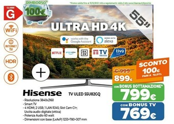 Expert Tv uled 55u82gq offerta