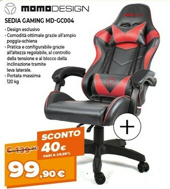 Expert Sedia gaming md-gc004 offerta