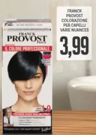 Supermercati Piccolo FRANCK PROVOST COLORAZIONE PER CAPELLI VARIE NUANCES offerta