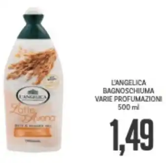 Supermercati Piccolo L'ANGELICA BAGNOSCHIUMA VARIE PROFUMAZIONI 500 ml offerta