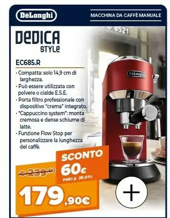 Expert Macchina del caffè offerta