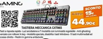 Expert Trust gxt 865 asta tastiera usb belga nero offerta