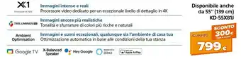 Expert Sony bravia tv kd-55x81j offerta