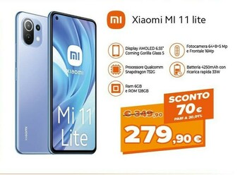 Expert Mi 11 lite offerta