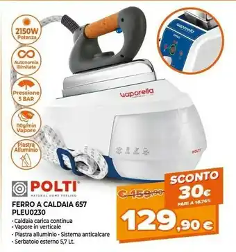 Expert Ferro a caldaia 657 pleu0230 offerta