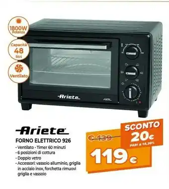 Expert Forno elettrico 926 offerta