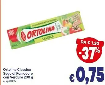 A&O Ortolina classica sugo di pomodoro con verdure offerta