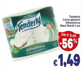 A&O Carta igienica kilometrica maxi rotoli offerta