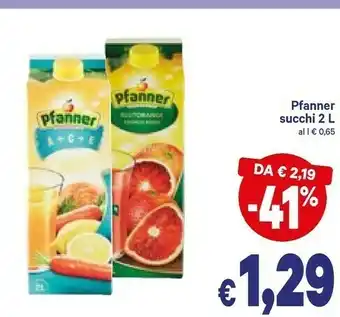 A&O Pfanner - pfanner arancia 2000 g(ml) offerta