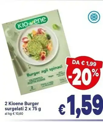 A&O Burger agli spinaci 150 g(ml) offerta