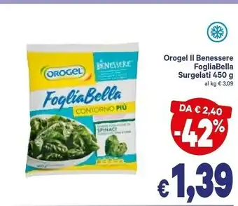 A&O Spinaci fogliabella il benessere offerta