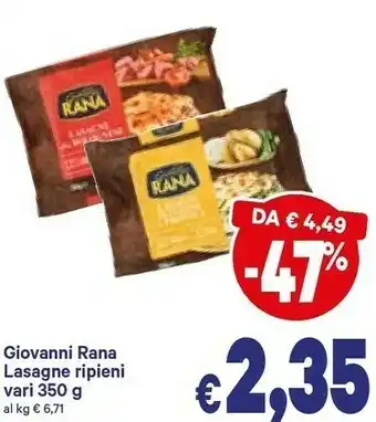 A&O Lasagne ricotta e spinaci 350 g(ml) offerta