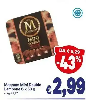 A&O Magnum mini double raspberry lampone 300 g(ml) offerta