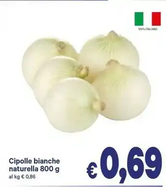 Cipolle bianche naturella