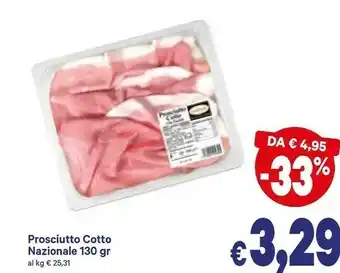 A&O Prosciutto cotto nazionale offerta