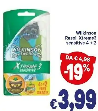 A&O Rasoi xtreme3 6 pezzi offerta