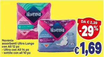 A&O Assorbenti ultra lungo con ali 12 pezzi offerta