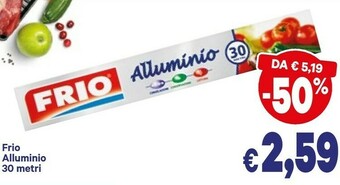 A&O Frio alluminio 30 metri offerta