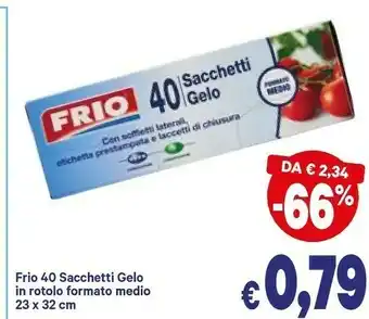 A&O Frio 40 sacchetti gelo in rotolo formato medio offerta