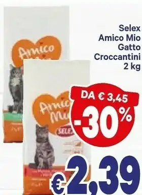 Amico mio gatto croccantini