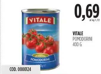 Carico Cash & Carry VITALE POMODORINI 400 G offerta