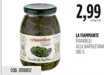 Carico Cash & Carry LA FIAMMANTE FRIARIELLI ALLA NAPOLETANA 580 G offerta