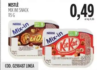 Carico Cash & Carry NESTLÈ MIX IN! SNACK offerta