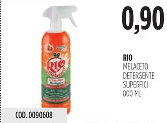 Carico Cash & Carry RIO MELACETO DETERGENTE SUPERFICI 800 ML offerta