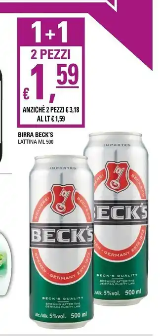 Beck's - birra 500 g(ml)