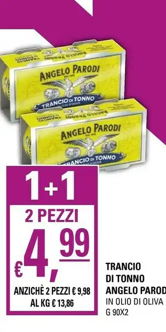 Basko Trancio di tonno in olio di oliva offerta