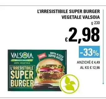 Basko L'irresistibile burger vegetale offerta
