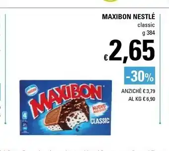 Basko Nestlé - maxibon classico offerta