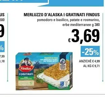 Basko I gratinati merluzzo d'alaska con patate e rosmarino 380 g(ml) offerta