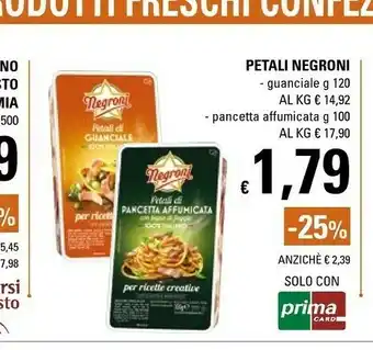 Basko Guanciale in petali 120 g(ml) offerta